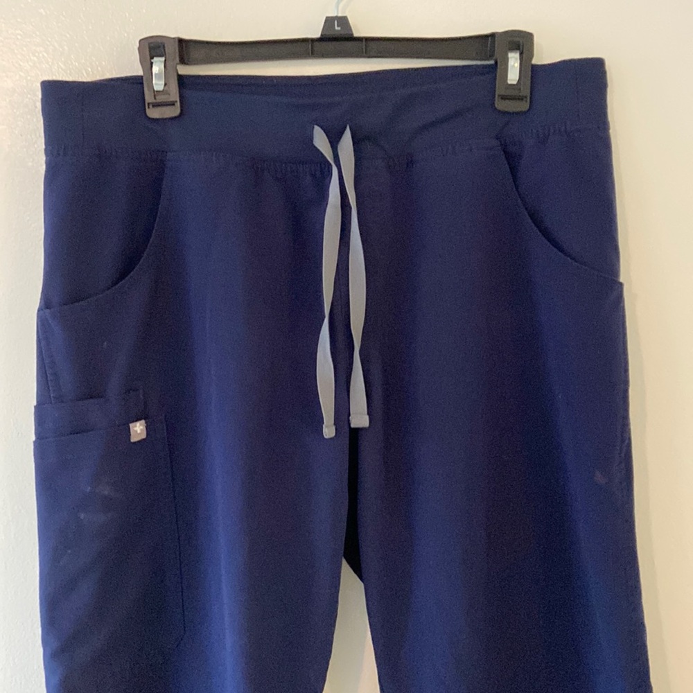 Navy Figs Scrub Pants #2